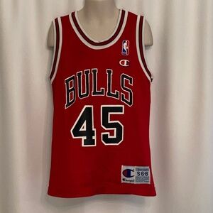Vintage Champion Chicago Bulls 🏀 Jordan 45 Jersey